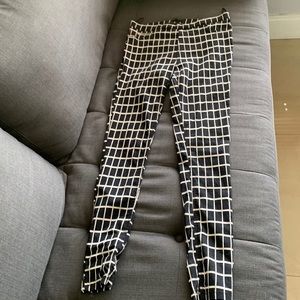 Stretch striped pants
